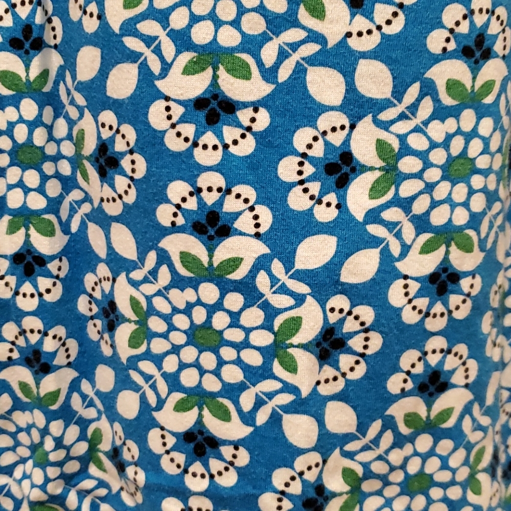 Hanna Andersson Blue and Green Floral Dress - Picture 4 of 9